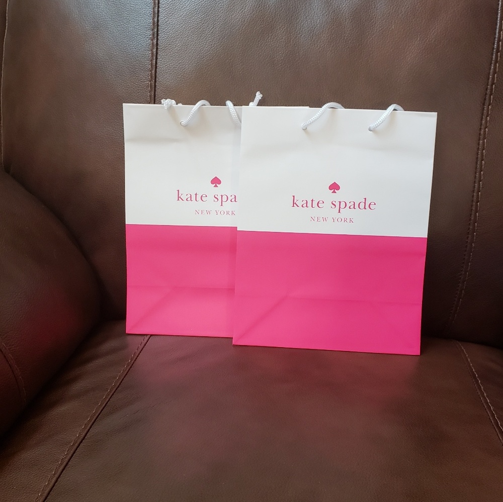 Kate Spade  2 SMALL paper bags